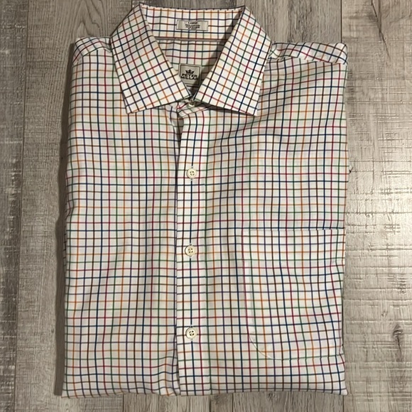Peter Millar Multi Color Plaid Shirt - Picture 10 of 10